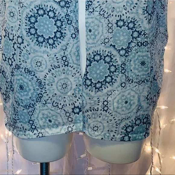 TORRID ⭐️ Geo Print Open Front Cardigan Top - Picture 7 of 12